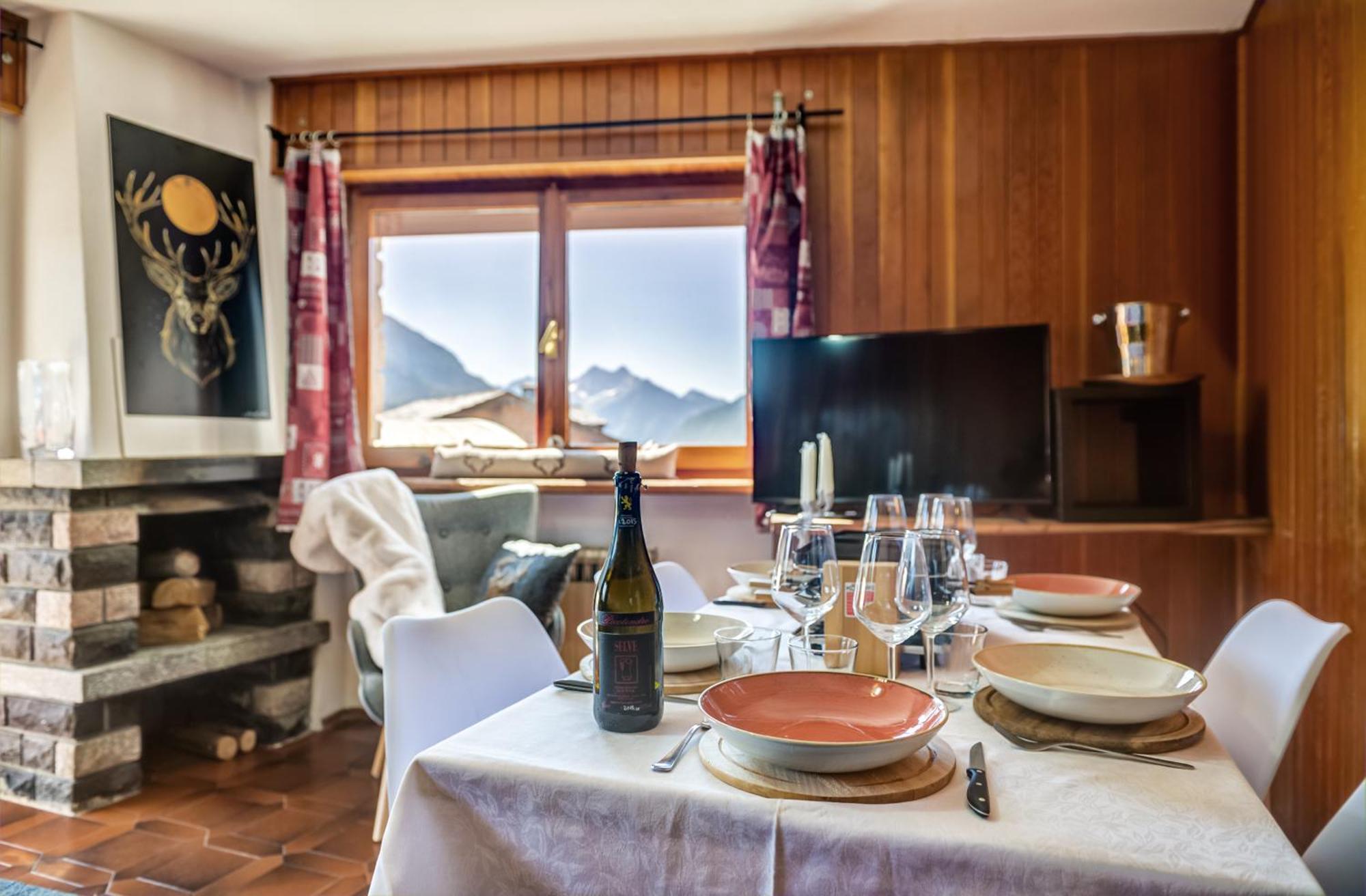 Snowflakes Retreat - Roomy Apartment With A View & Relax Solarium Cir 0133 Champoluc Exterior photo